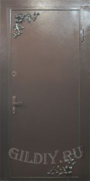 Входная дверь с ковкой КД-4